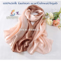 Lightweight Extra long infinity most beautiful arab hijab 100% silk scarf